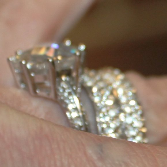 New 10 Bling Cocktail Statement Ring Lot Bundle *DEAL* - Picture 7 of 14